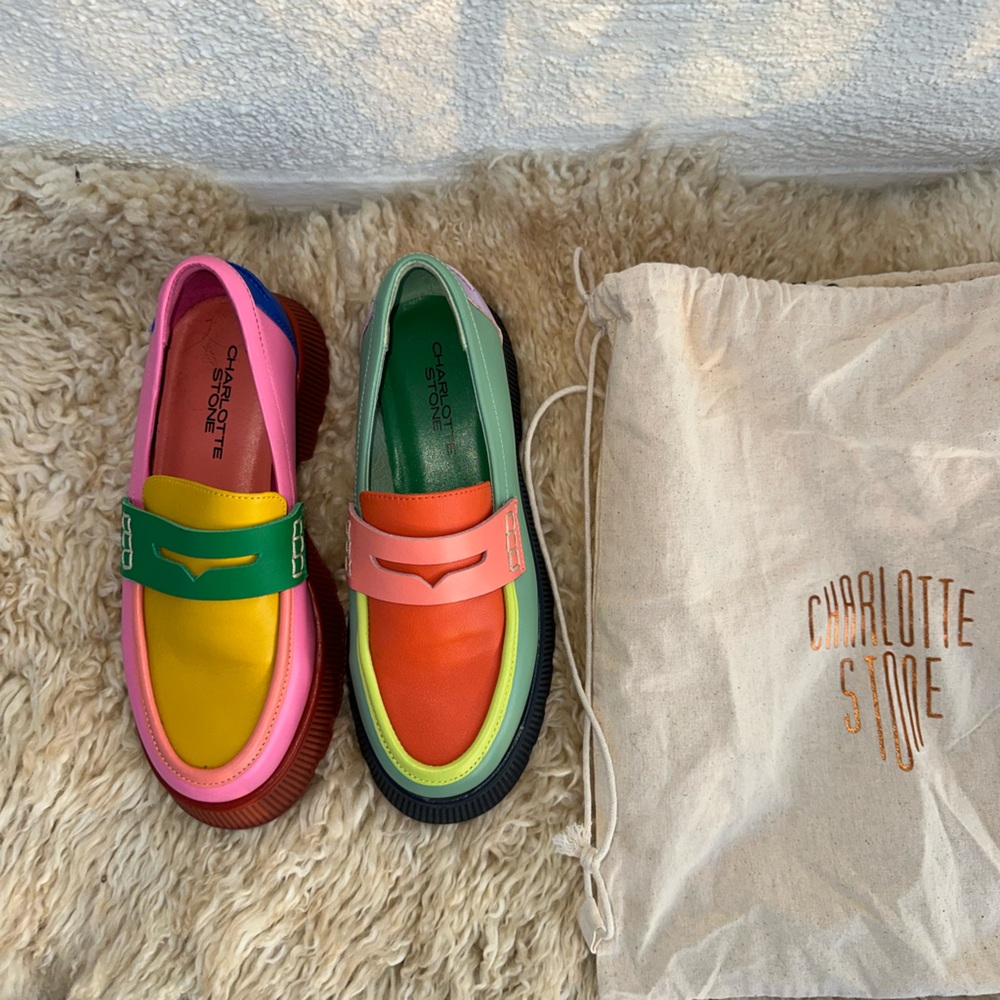 Charlotte Stone Multicolor Loafers
